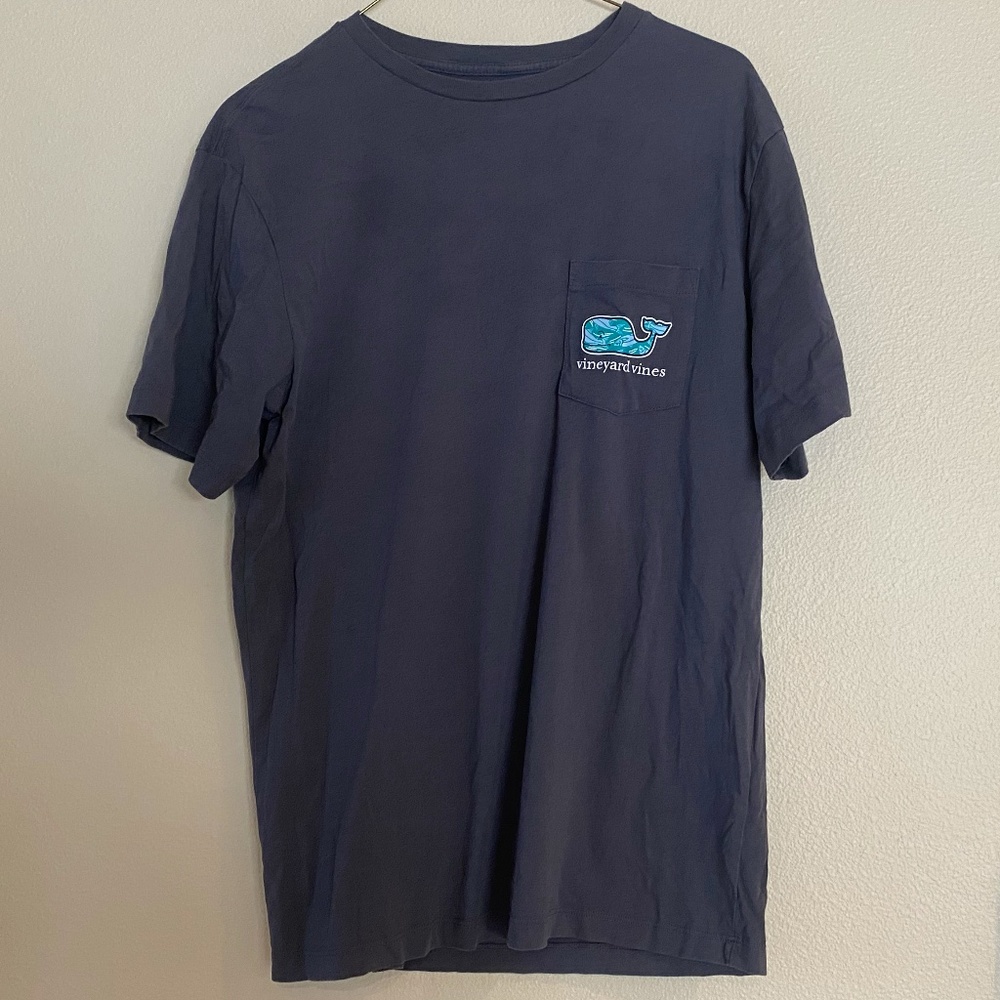 Vineyard Vines | Grey Logo Short Sleeve | Men's XS